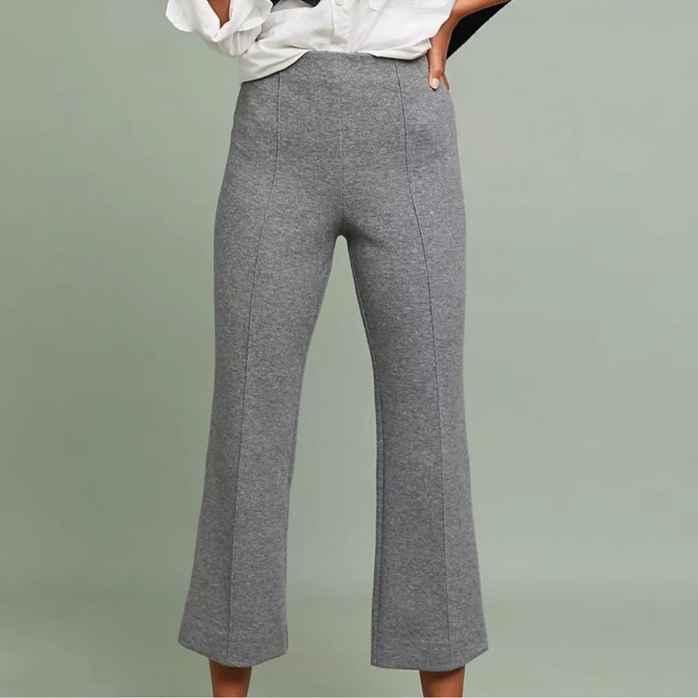 Cartonnier Gray Flare Women's Pants by‎ Anthropologie